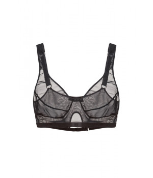 BRA LE JOURNAL INTIME "MONROE" BRA BASIC (BLACK) BRA LE JOURNAL INTIME "MONROE" BRA BASIC (BLACK)