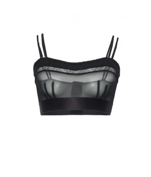 BRA BANDEAU LE JOURNAL INTIME "JADI" (BLACK)