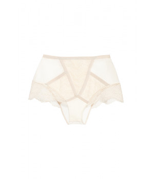 PANTS BRIEFS LE JOURNAL INTIME "EMPRESS FIKE" HIGH-WAISTED BRIEFS (IVORY)