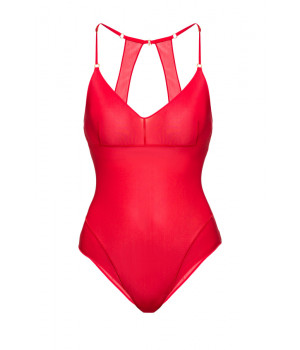 BODYSUIT LE JOURNAL INTIME "DAISY" AIR (RED)